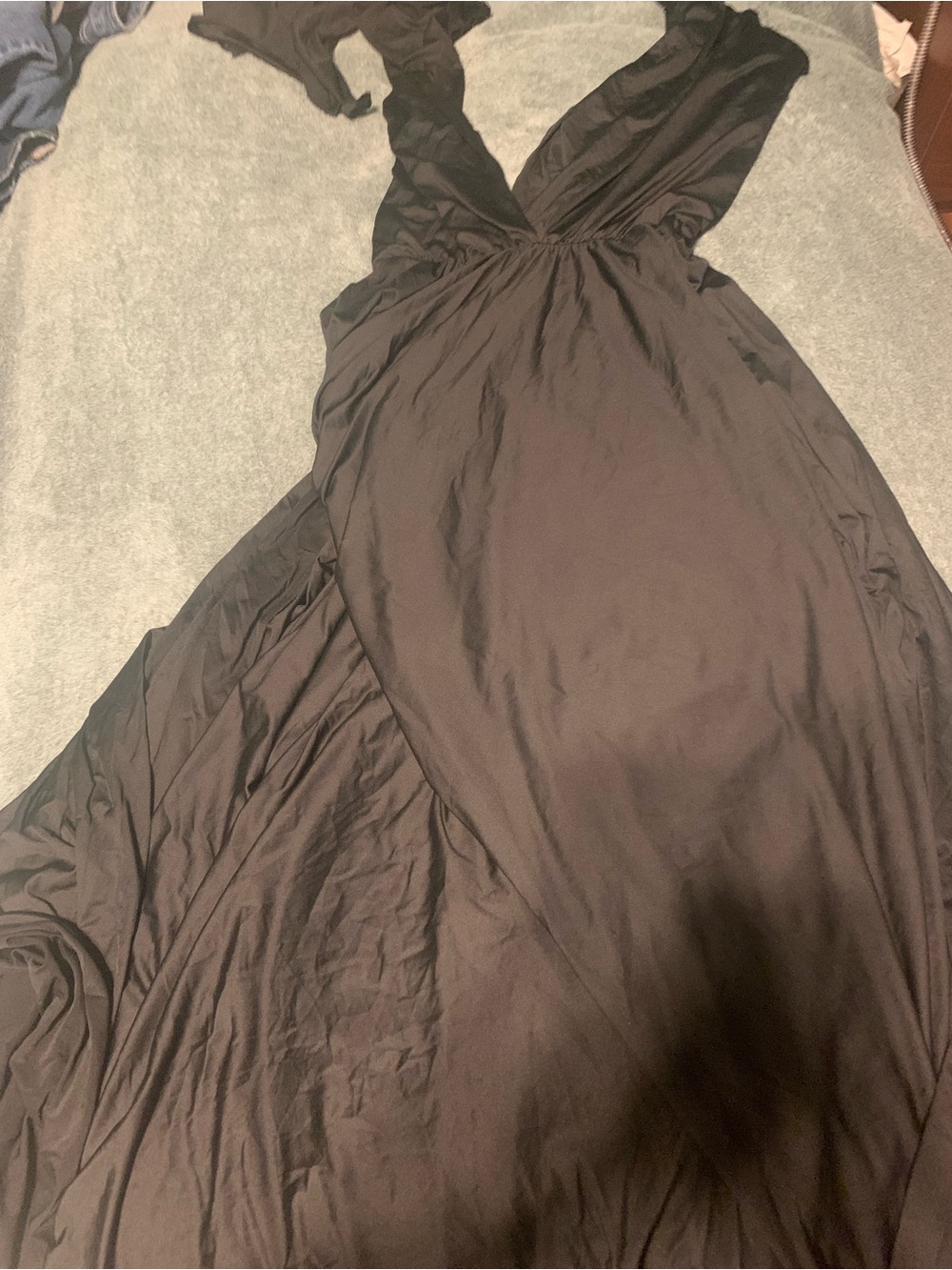 Convertible Black Women's Maxi Dress - Versatile Multiway Style - Picture 2 of 2
